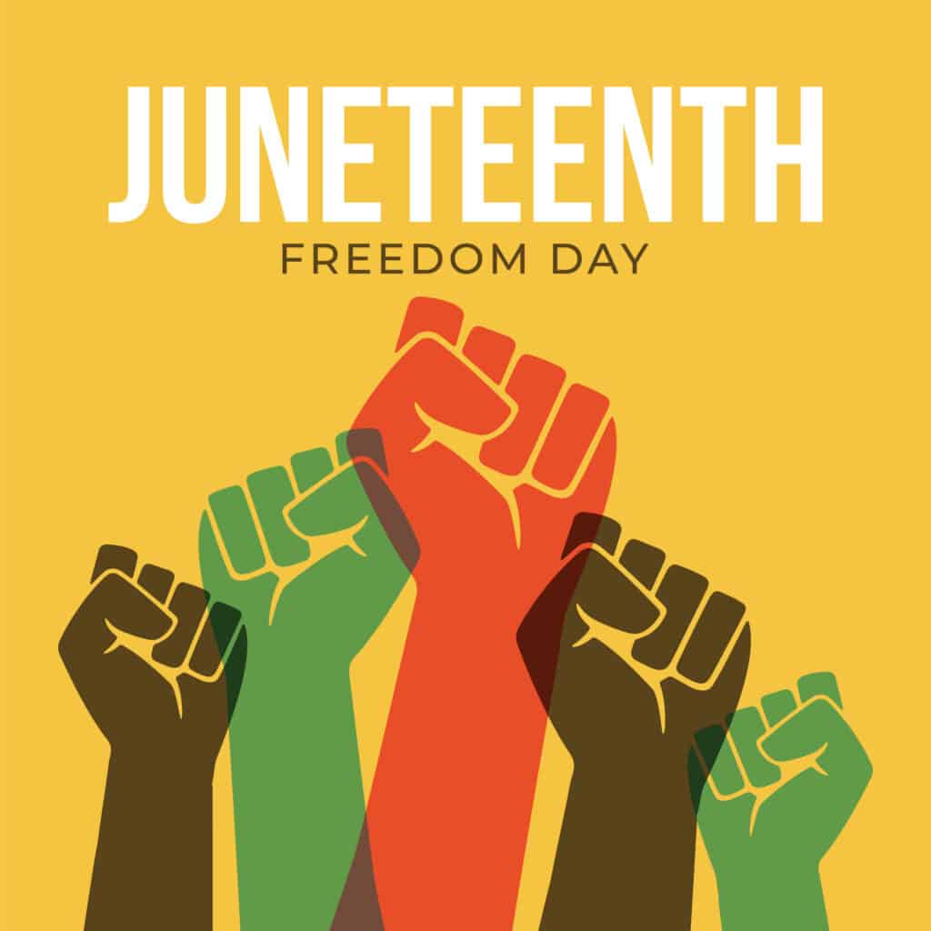 Juneteenth graphic