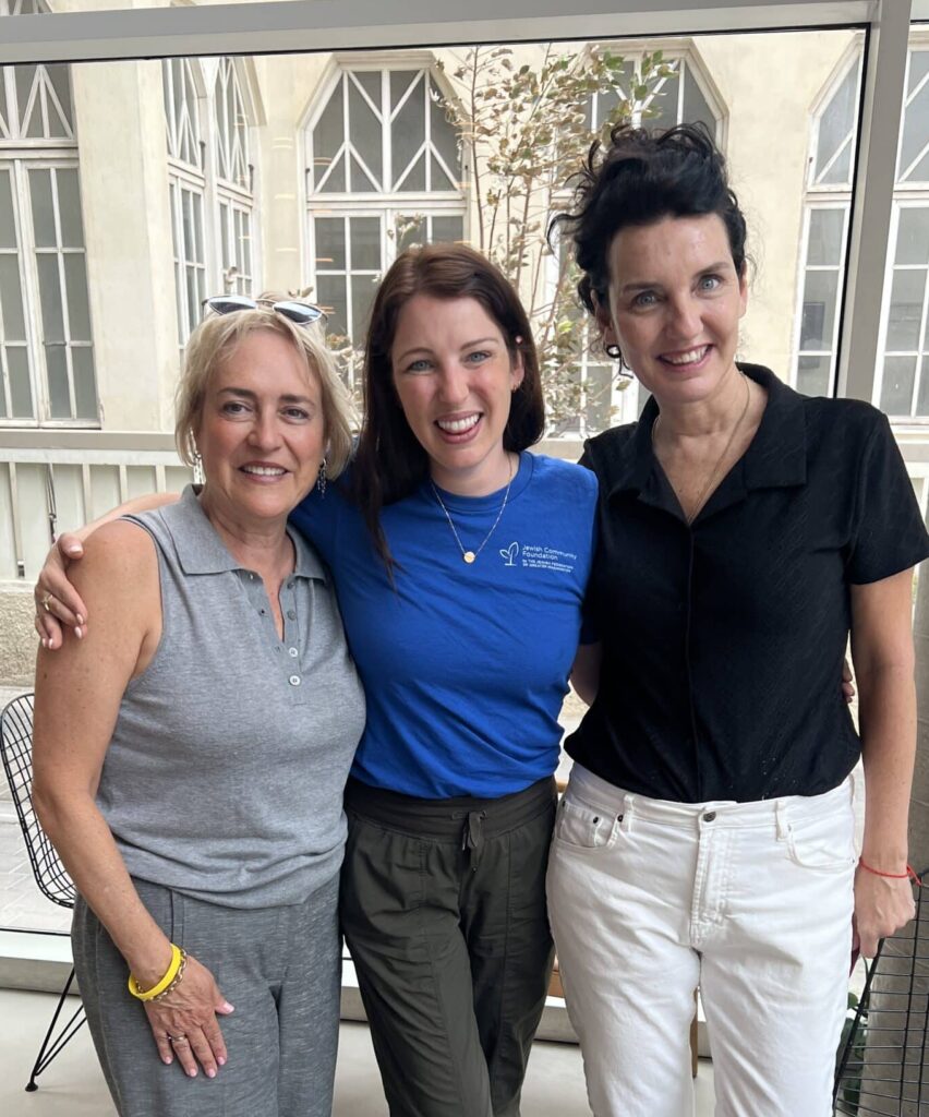 WePower CEO Orit Rishpi meets with the Fund for Women and Girls in Tel Aviv